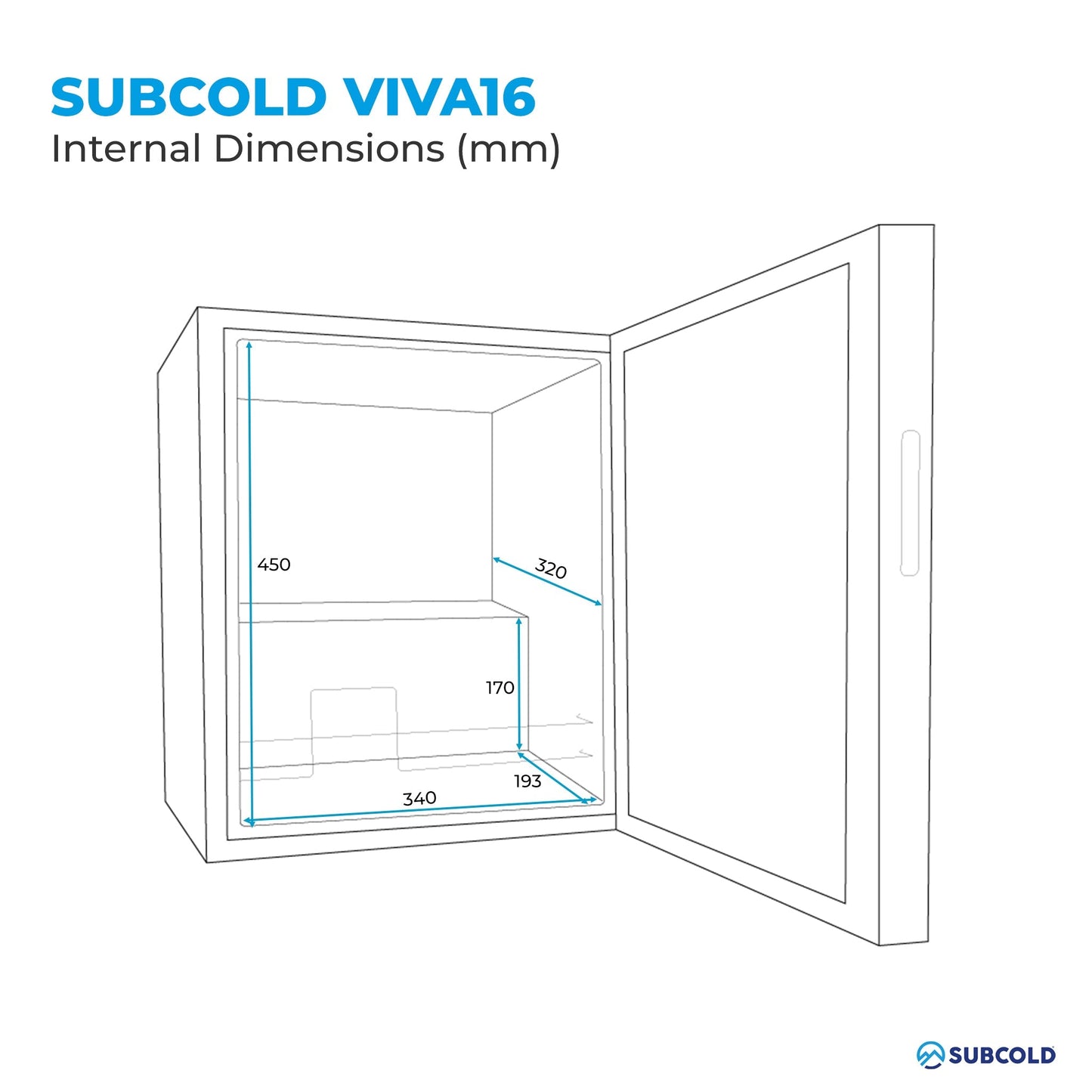 Subcold Viva16 LED Wine Cooler | Refurbished