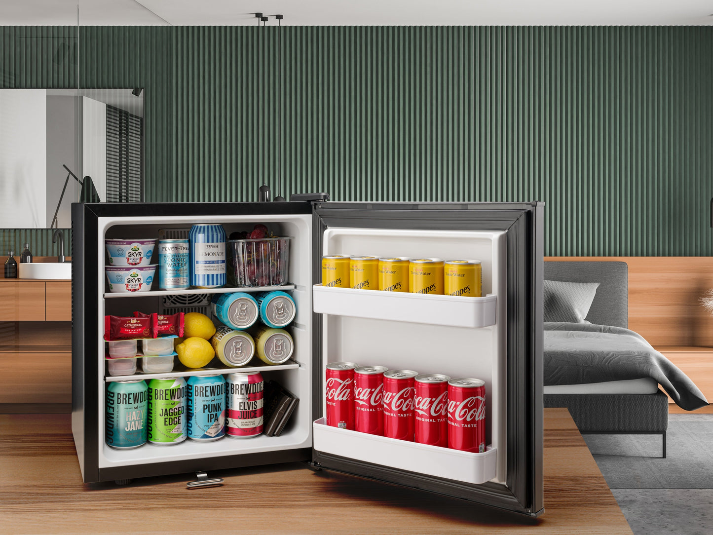 Subcold Aire30 LED Mini Fridge - Black