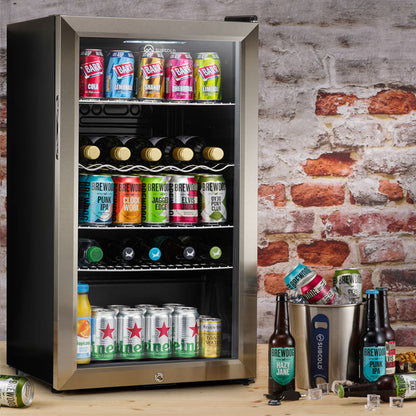Subcold Super 85 LED Beer Fridge - Stainless Steel | Refurbished