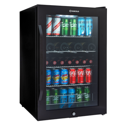 Subcold Ace 130 LED Touch Control Beer Fridge - Black | Refurbished