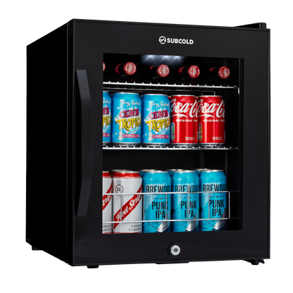 Subcold Ace 50 LED Touch Control Beer Fridge - Black | Refurbished