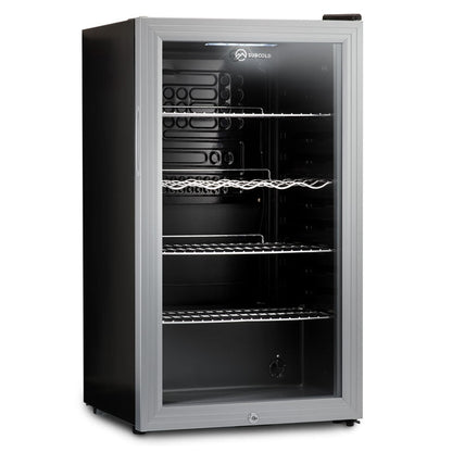 Subcold Super 85 LED Beer Fridge - Silver
