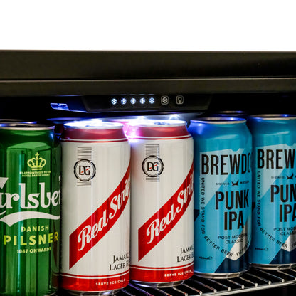 Subcold Ace 130 LED Touch Control Beer Fridge - Black | Refurbished
