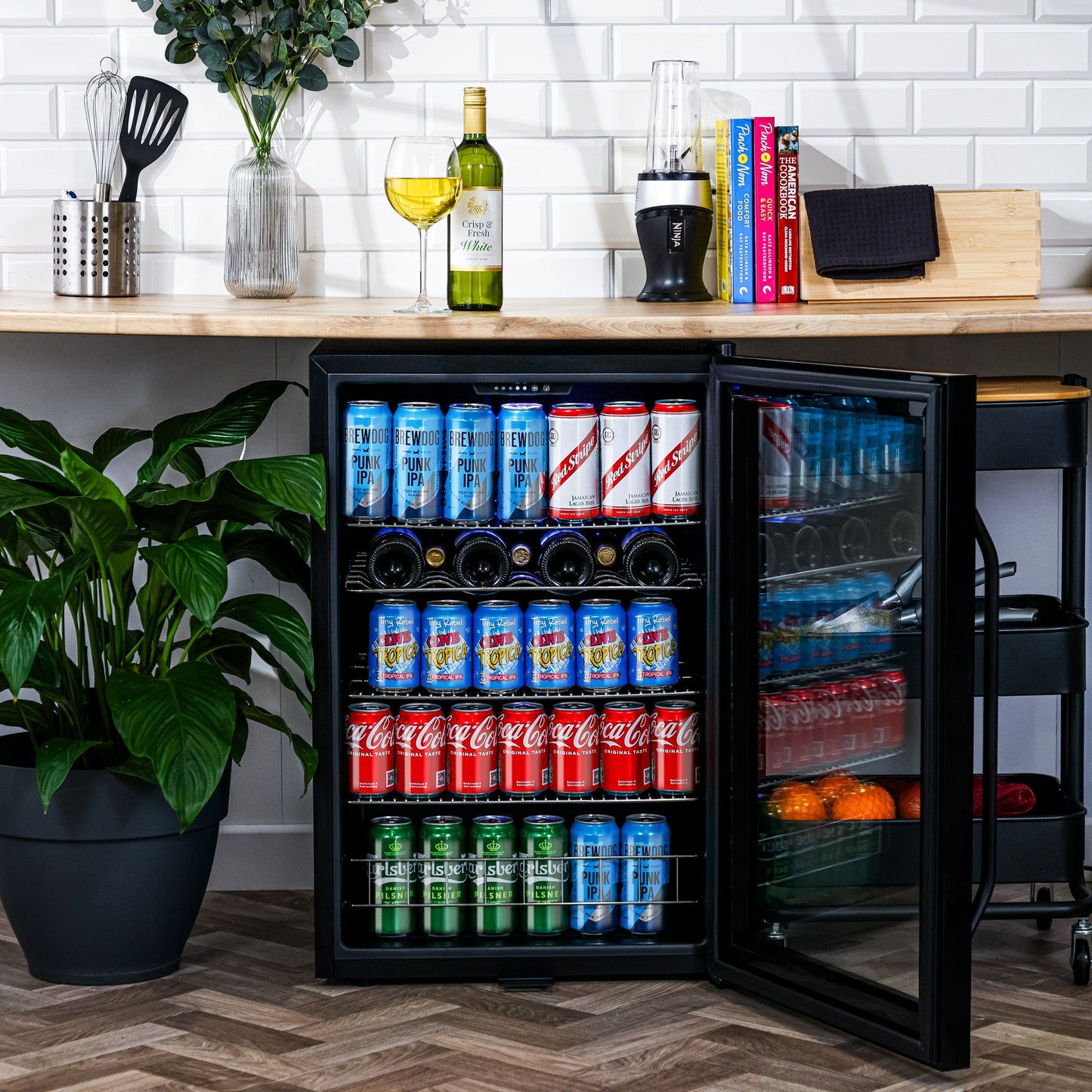 Subcold Ace 130 LED Touch Control Beer Fridge - Black | Refurbished